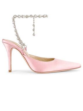 LPA Pearl Ankle Strap Light Pink Heels from Revolve